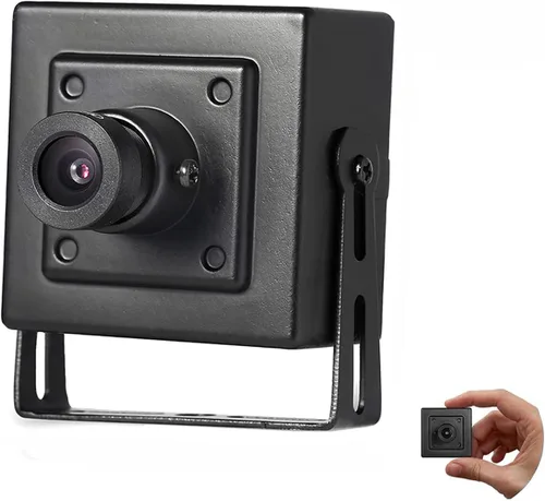 Miniatura 10 de REVOTECH Mini cámara IP de seguridad ojo de pez, HD 3MP cámara interior 0.057 in lente 180 grados gran angular P2P visión remota CCTV Video Cam
