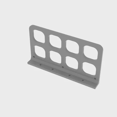 Miniatura 8 de 10 piezas de persecución de cables, soporte de alambre, soporte de cable, caja de cable, para dispositivos de gestión de cables y cables, gris