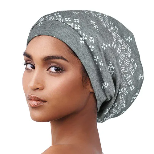 Miniatura 18 de Alnorm - Gorro con forro de satén y suave banda elástica para hombres y mujeres, talla única Se ajusta a la mayoría