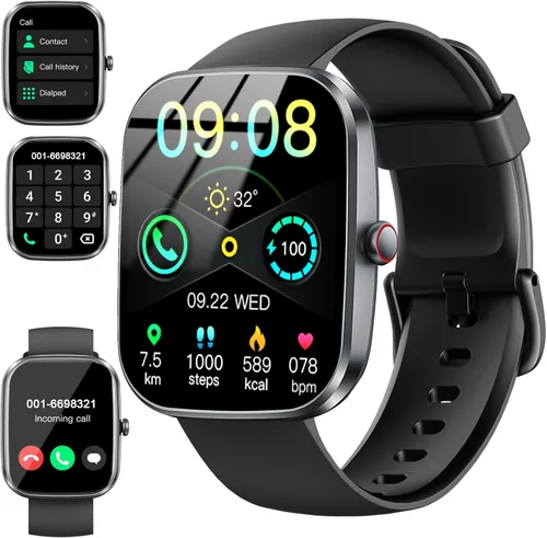 Smart Watch for Men Women, 2026 New Smartwatch(Answer/Make Call) , 1.91" Fitness Watch with 120+ Sport Modes, Fitness Tracke with Pedometer/Sleep
