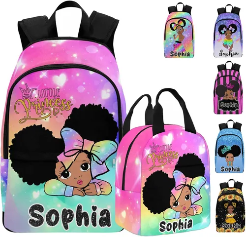 Miniatura 42 de Texto personalizado Elefante desgaste gafas mochila mochila mochila casual Daypack bolsa para mamá niñas, color86-4, Mochilas Daypack