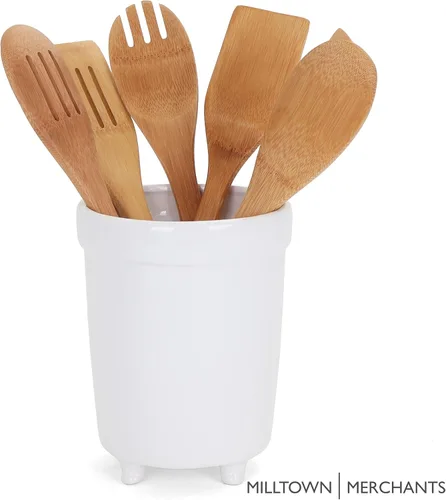 Miniatura 4 de Soporte de cerámica para utensilios de cocina - Utensilios de cocina - Vajilla para utensilios - Caddy/Container Holder