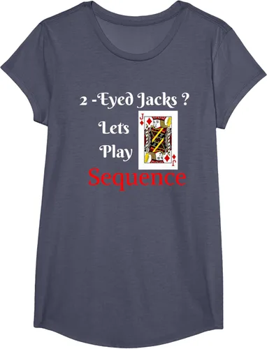 Miniatura 19 de Camiseta divertida con texto en inglés "I Have 2-Eyed Jacks Lets Play A Card Board Game