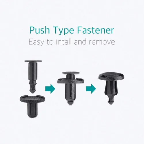 Miniatura 7 de Lantee 20 piezas 11296-AG000 de parachoques y radiador clips de empuje para Nissan Altima Titan Versa Murano y apto para Infiniti FX35 FX37 FX45