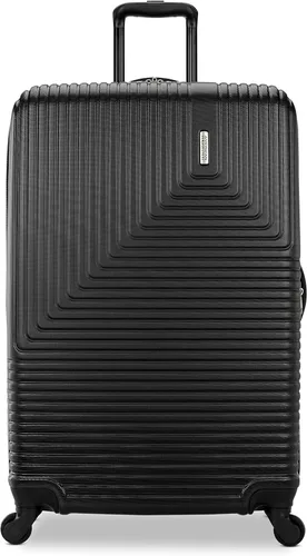 Miniatura 3 de American Tourister Groove - Equipaje rígido con ruedas giratorias, color negro, juego de 3 piezas (equipaje de mano, mediano, grande)