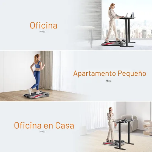 Miniatura 2 de Egofit Walker Pro/Plus - Cinta de correr para debajo del escritorio para trabajar desde casa, caminadora compacta solo para caminar con inclinación