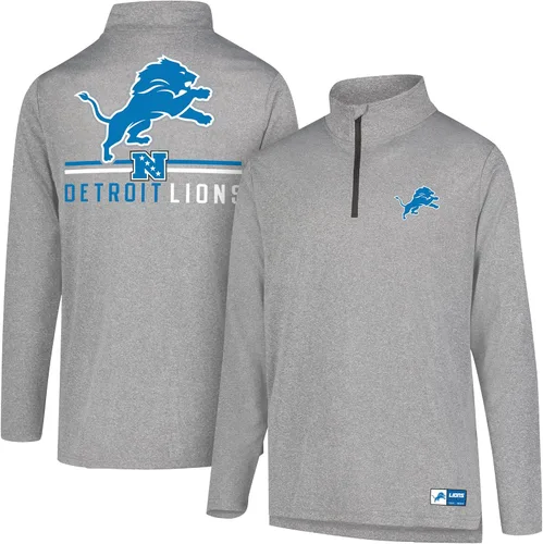 Miniatura 38 de Ultra Game Men's NFL Official Super Soft Quarter Zip Long Sleeve T-Shirt