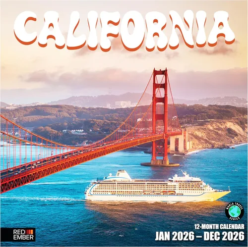 Miniatura 17 de RED EMBER Untamed & Beautiful Hawaii 2026 - Calendario de pared de 12 meses 12" x 24" abierto Papel grueso y resistente Regalo navideño