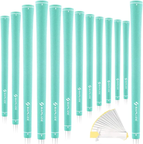Miniatura 23 de SAPLIZE Puños de golf exclusivos para mujer, diseño cónico optimizado, elegante serie de colores sólidos, suaves, cómodos y absorbentes de golpes