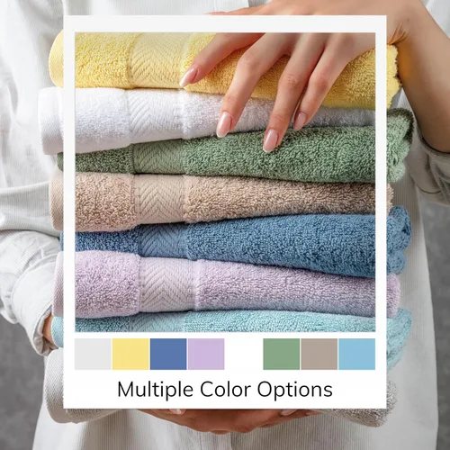Miniatura 5 de TEXTILOM Toallas de mano turcas para baño, calidad de hotel y spa, suaves, absorbentes, de secado rápido, juego de 4 toallas de mano turcas 100%