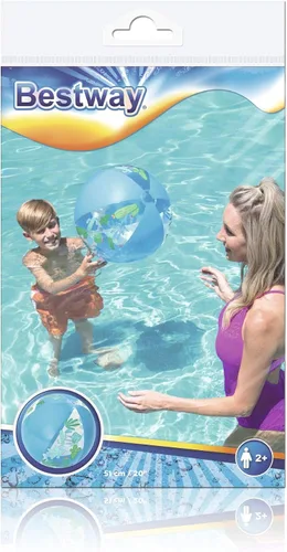 Miniatura 7 de Bestway 31036 - Bola de agua inflable de diseño, 20.1 in, varios modelos