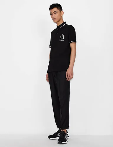 Miniatura 3 de Armani Exchange Polo con logotipo bordado para hombre