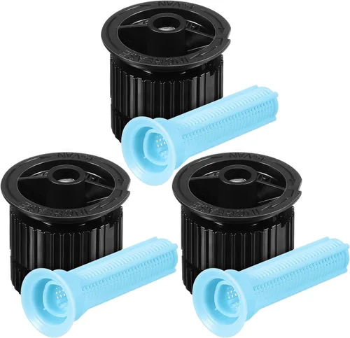 Miniatura 8 de Geiserailie 3 piezas de 12 boquillas de arco variable de repuesto para cabezal de aspersor ajustable giratorio de 360 grados para riego emergente