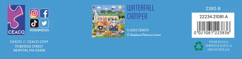 Miniatura 7 de Ceaco - Happy Camper - Cascada Camper - Rompecabezas de 300 piezas