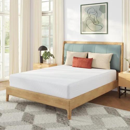 Miniatura 10 de MLILY Colchón Full en una caja, colchones de 6 pulgadas para cama de plataforma cama doble tamaño litera, espuma viscoelástica firmeza media