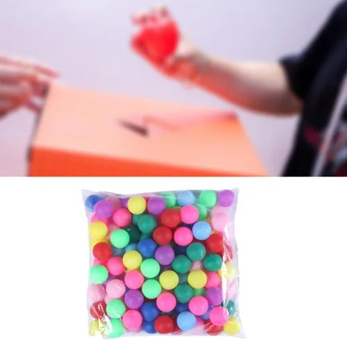 Miniatura 2 de Bolas de juego de bingo de 1.575 in para proyectos de bricolaje y actividades de fiesta 150 piezas mixtas