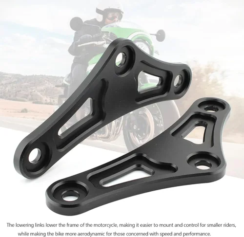 Miniatura 6 de Kit de eslabones de bajada de aluminio CNC de 1.181 in para Kawasaki Z900RS CAFE 2018-2021, Z900RS 2018-2021, Z900 2017-2022