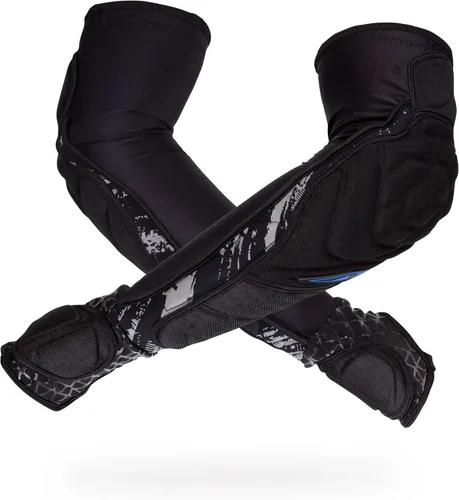 Miniatura 4 de VIRTUE Breakout - Almohadillas protectoras para codos y antebrazos, ligeras, multideportivas, con forro de manga de compresión que absorbe