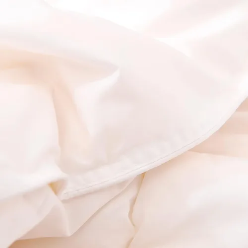 Miniatura 7 de THXSILK Edredón de seda para verano, relleno de 100% seda, edredón de seda, lavable, transpirable, ultrasuave (Queen, blanco)