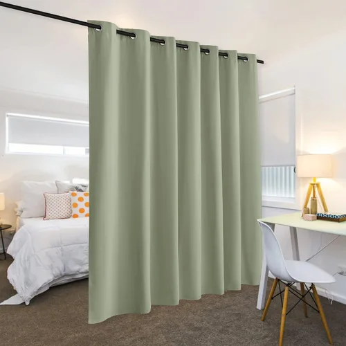 Miniatura 72 de RYB HOME - Cortinas extralargas de privacidad, para bloquear luz, de techo a suelo, para comedor, oficina, sala de estar, cine en casa, patio, 8.3