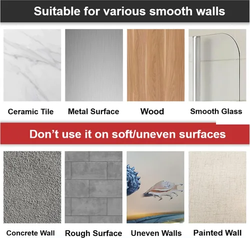 Miniatura 5 de Paquete de 14 ganchos adhesivos de pared, ganchos de fotos sin clavos, gancho de pared sin daños para cocina, baño, dormitorio, oficina, impermeable