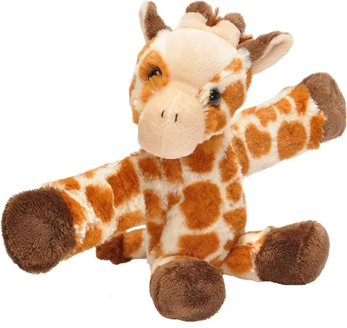 Miniatura 8 de Wild Republic Huggers - Juguete de peluche con diseño de gato atigrado, pulsera de palmada, animales de peluche, juguetes para niños, 8 pulgadas