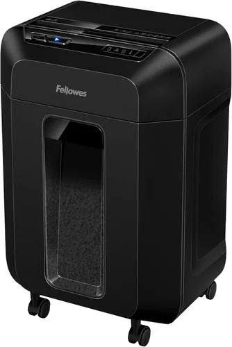 Fellowes AutoMax 100MA - Trituradora de papel 2 en 1 de microcorte de 100 hojas para oficina/oficina pequeña