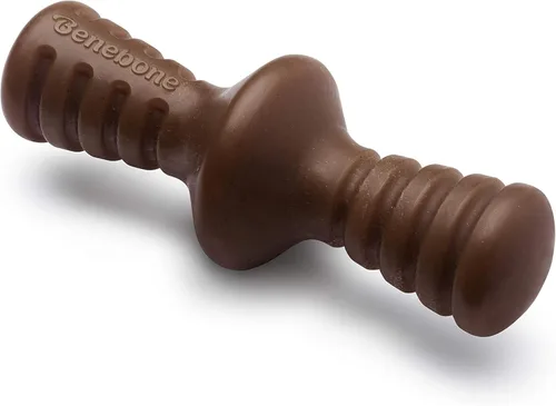 Miniatura 38 de Benebone Bacon Stick - Juguete masticable duradero para perros masticadores agresivos, tocino real, fabricado en Estados Unidos, mediano
