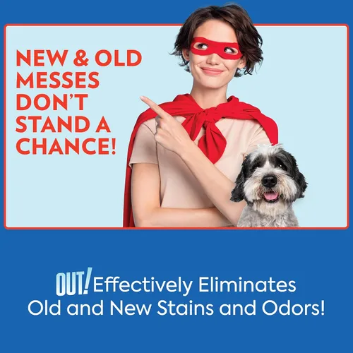 Miniatura 5 de OUT! PetCare - Spray removedor de olores y manchas para mascotas, limpiador de alfombras y pisos, desodorante para perros y gatos, fabricado