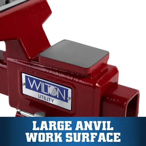 Miniatura 6 de Morsa de banco de utilidad Wilton, ancho de mandíbula de 4-1/2", abertura de mandíbula de 4", garganta de 2-5/8" (Modelo 674U)