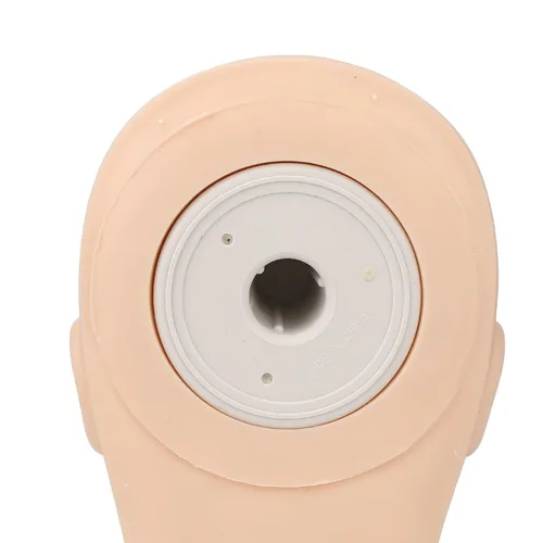Miniatura 7 de Cabeza de maniquí de pestañas, cabeza de maniquí de extensión de pestañas, cabeza de práctica de goma de maquillaje de 3 capas, cabeza de muñeca