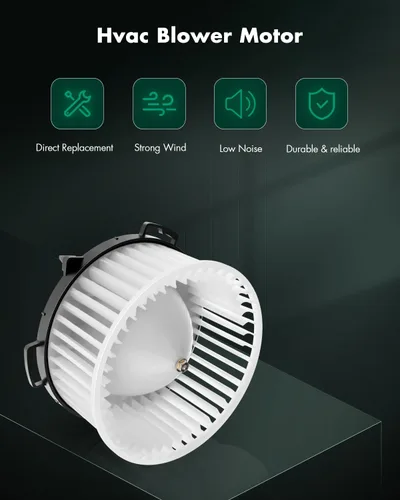 Miniatura 2 de SCITOO Motor del ventilador del calentador HVAC con la jaula del ventilador delantero 700094 para Mazda para 3 l4 2.0L 2004-2009, para Mazda para 3