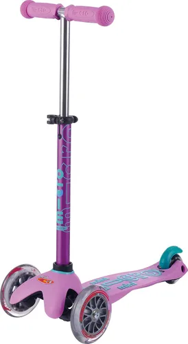Miniatura 12 de Micro Kickboard - Mini Deluxe - Patinete Micro de tres ruedas de diseño suizo inclinado para dirigir Rosa