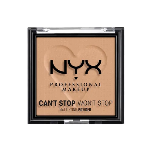Miniatura 11 de NYX Professional Makeup Can't Stop Won't Stop - Polvo compacto matificante (claro)