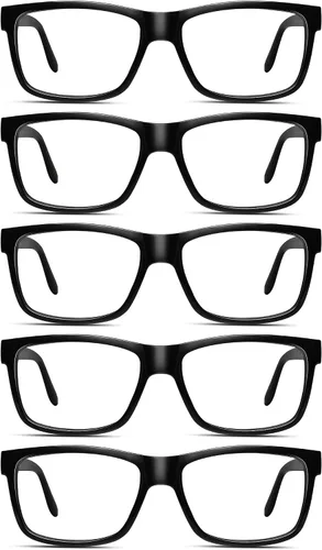 Miniatura 6 de 5 Pack Reading Glasses for Women Men, Blue Light Blocking Computer Readers UV Glare Varios