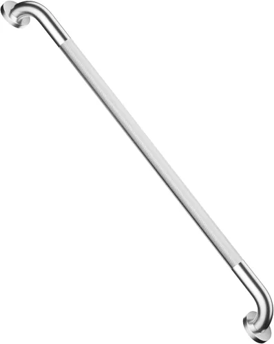 Miniatura 27 de Barra de agarre antideslizante para ducha de 24 pulgadas, acabado blanco frotado con aceite, diámetro de 1.25", Barra de agarre para baño Munzong