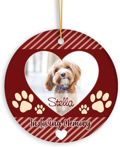 Miniatura 17 de Adorno de bebé de primera Navidad con foto personalizada, adorno de árbol de Navidad con foto personalizada, adorno de recuerdo de bebé, regalo