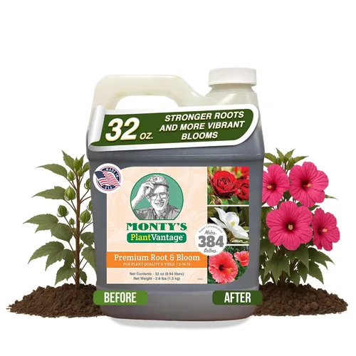 Miniatura 8 de PlantVantage Fertilizante líquido para plantas de crecimiento prémium - Fertilizante NPK (8-16-8) con zinc y hierro, alimento líquido para plantas