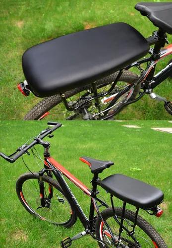 Miniatura 9 de TOPCABIN Sillín para Bicicleta con Cojín para Montar, Asiento Trasero para Bicicleta de Montaña, Sillín Cómodo para Niños