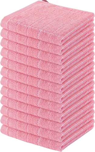 Miniatura 112 de Homaxy Paños de cocina 100% algodón de felpa, toallas de cocina ultra suaves y absorbentes para la cocina, adecuadas para secar y lavar platos