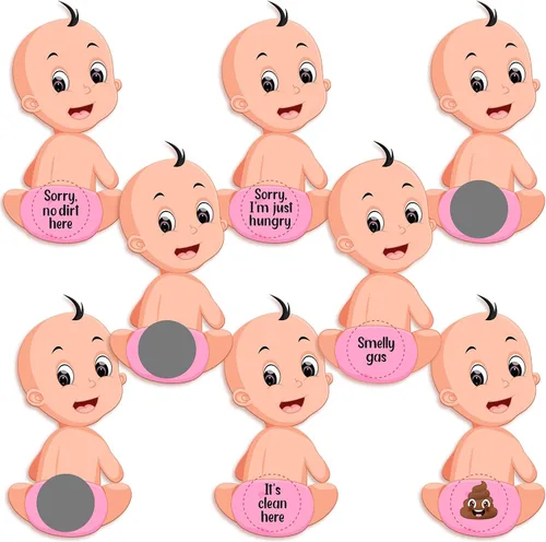 KatchOn, Juego de rascar para baby shower para invitados, 50 tarjetas, juego de rascar para bebés, juegos de revelación de género para invitados,