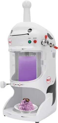 Máquina comercial de cono de nieve de 350 W, máquina de hielo afeitada eléctrica Dolphin, máquina de afeitar trituradora de hielo trituradora de