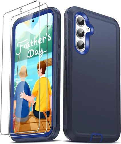 Miniatura 24 de LeYi Funda compatible con Samsumg Galaxy A05 4G: Galaxy A05 4G con resistente a los golpes, 3 en 1 de cuerpo completo, protección resistente