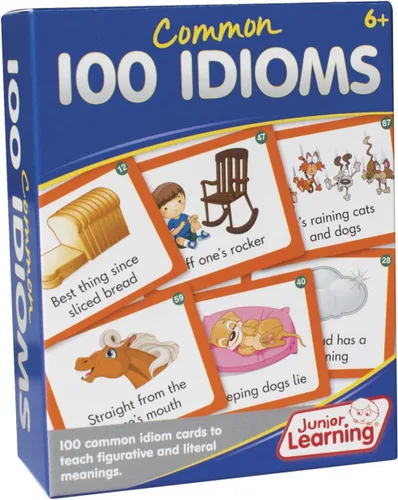 Miniatura 4 de Junior Learning 100 Modismos comunes, JL473