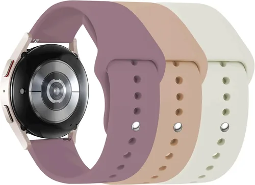 Miniatura 8 de Paquete de 3 correas para Samsung Galaxy Watch 6/6 Classic Band 1.575 in 1.732 in 1.693 in 1.850 in, Galaxy Watch 5/5 Pro/Galaxy Watch 4, correa