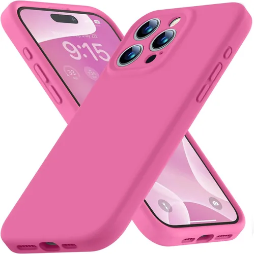 Miniatura 52 de Funda compatible con iPhone 13 de 6.1 pulgadas, de silicona líquida premium [forro de microfibra suave antiarañazos], goma de gel, protección Uva