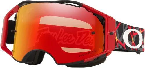 Miniatura 5 de Oakley Gafas de sol unisex con montura negra Gunmetal, lentes Prizm MX Torch Iridium, MM Antorcha negra Gunmetal/Prizm Trail