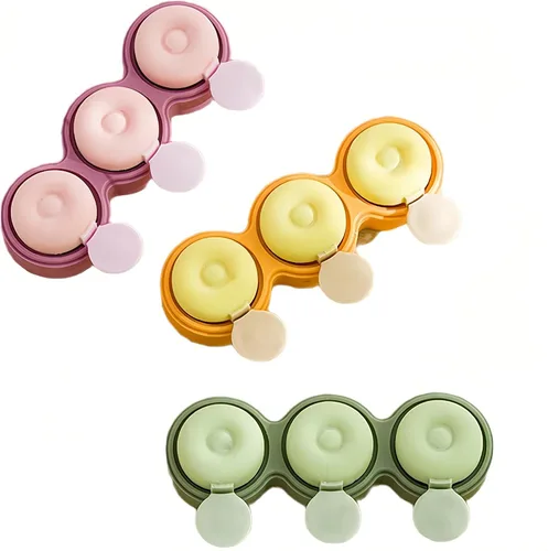 Juego de moldes para paletas con palitos reutilizables, moldes de silicona para hacer helados, moldes de helado congelados, accesorios de cocina,