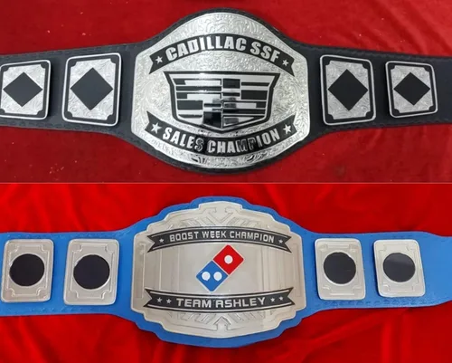 Miniatura 7 de HANDSY Cinturón de campeonato personalizable para todos los deportes, cinturón de campeonato de lucha libre personalizado