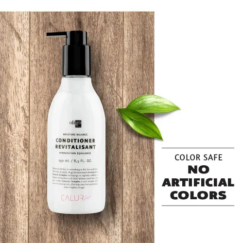 Miniatura 6 de OLIGO PROFESSIONNEL - Acondicionador Calura Moisture Balance - Hombres y Mujeres - Sin parabenos - Para cabello graso - Promueve la longevidad